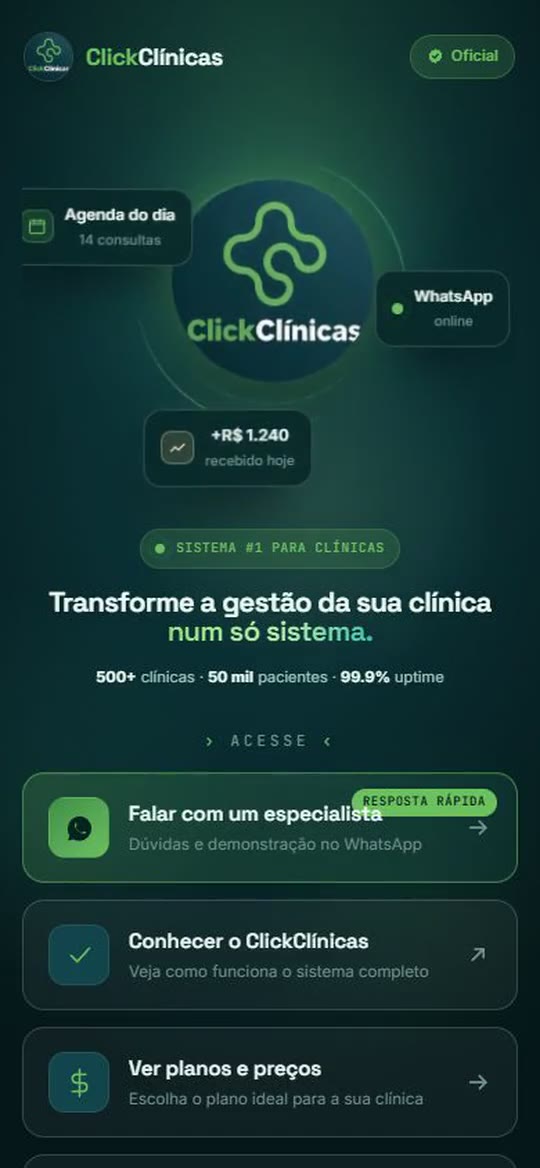 Bio de ClickClínicas